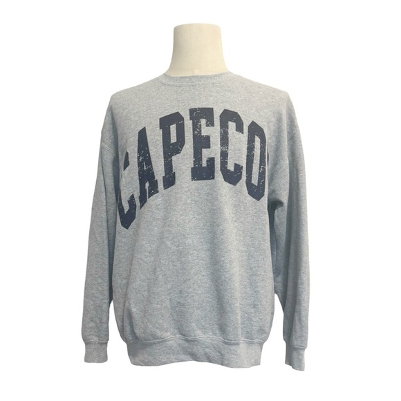 Sweet Claire Women’s Heather Gray Crewneck Sweater. Size S/M - Picture 2 of 12